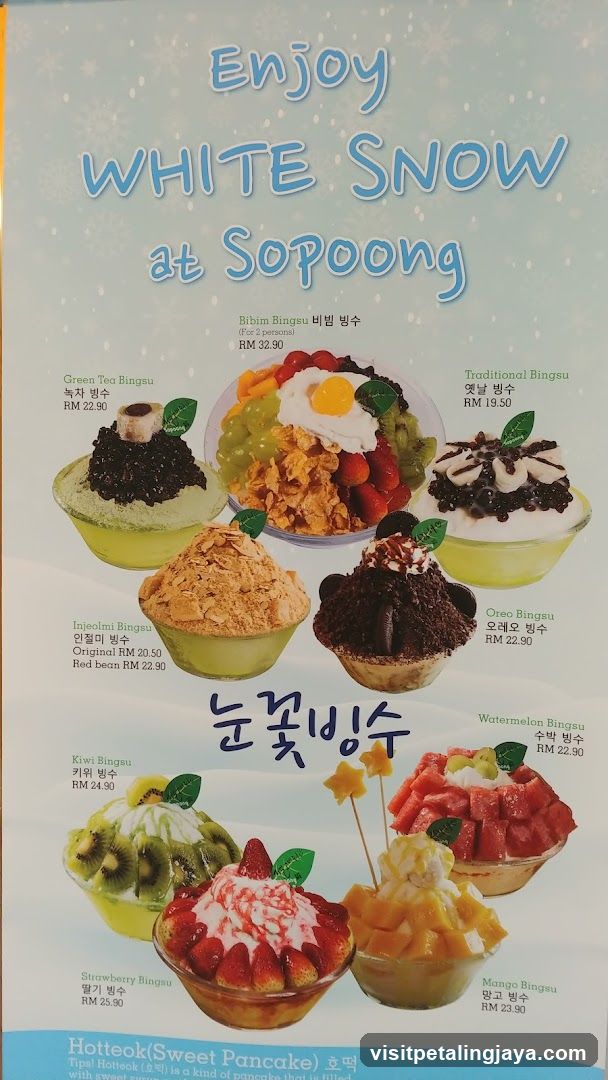 Enjoy WHITE SNOW at Sopoong