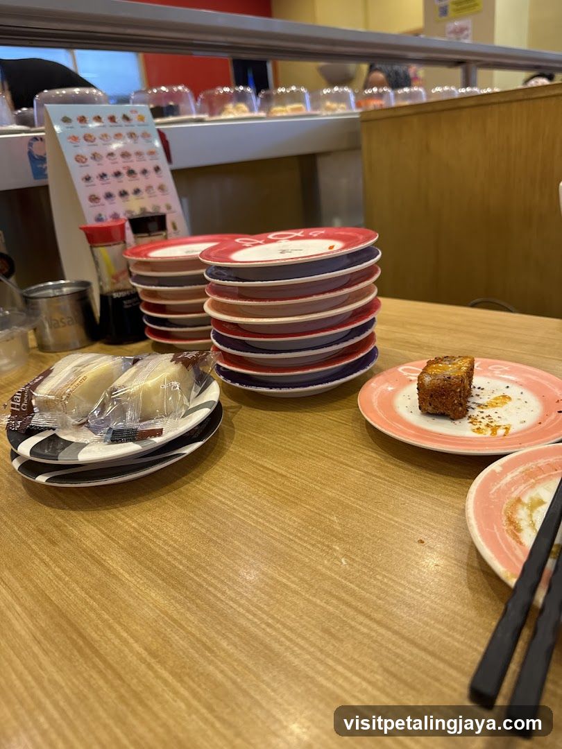 Conveyor Belt Sushi Restaurant Table