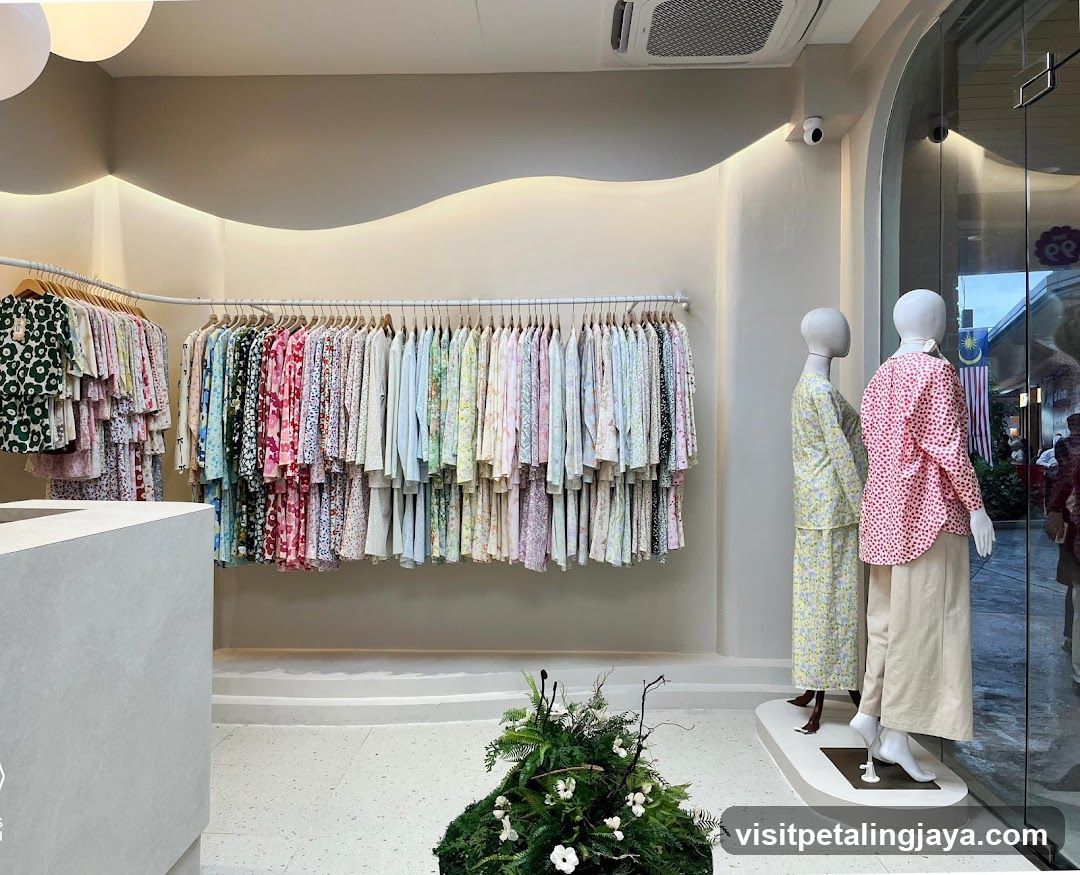 Clothing Store Interior with Mannequins