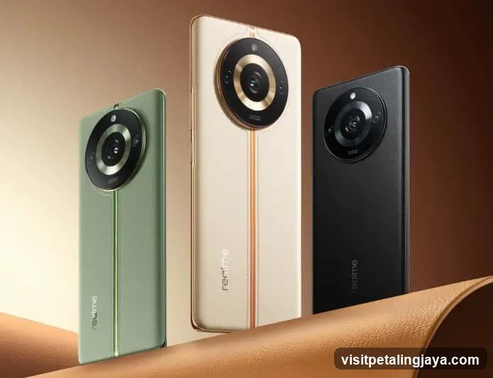 Three Realme Smartphones