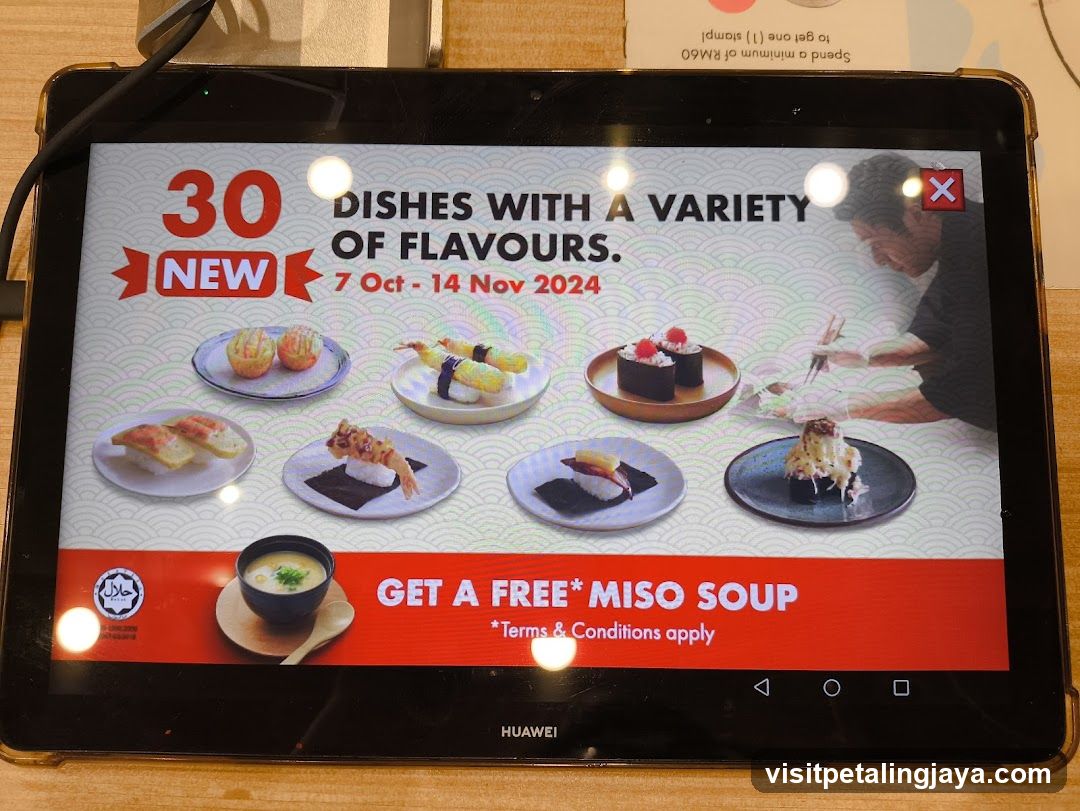New Dishes Promotion