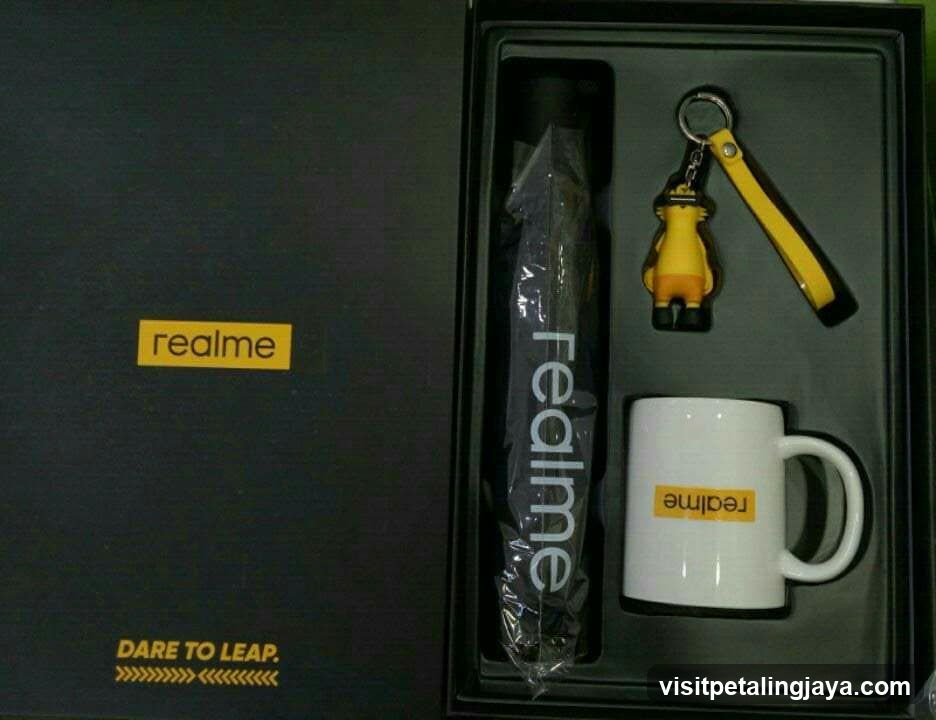 Realme branded merchandise gift box