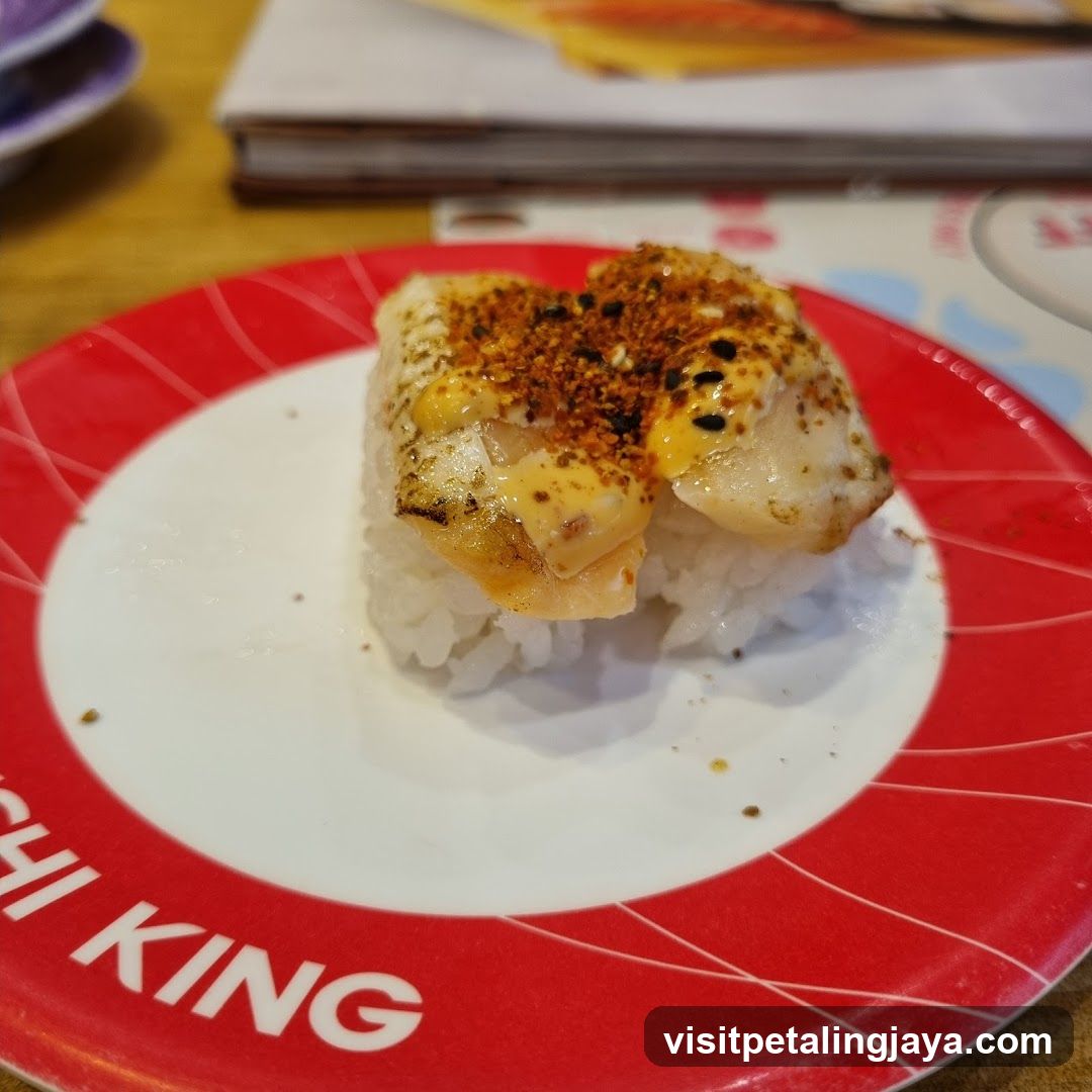 Sushi on a plate