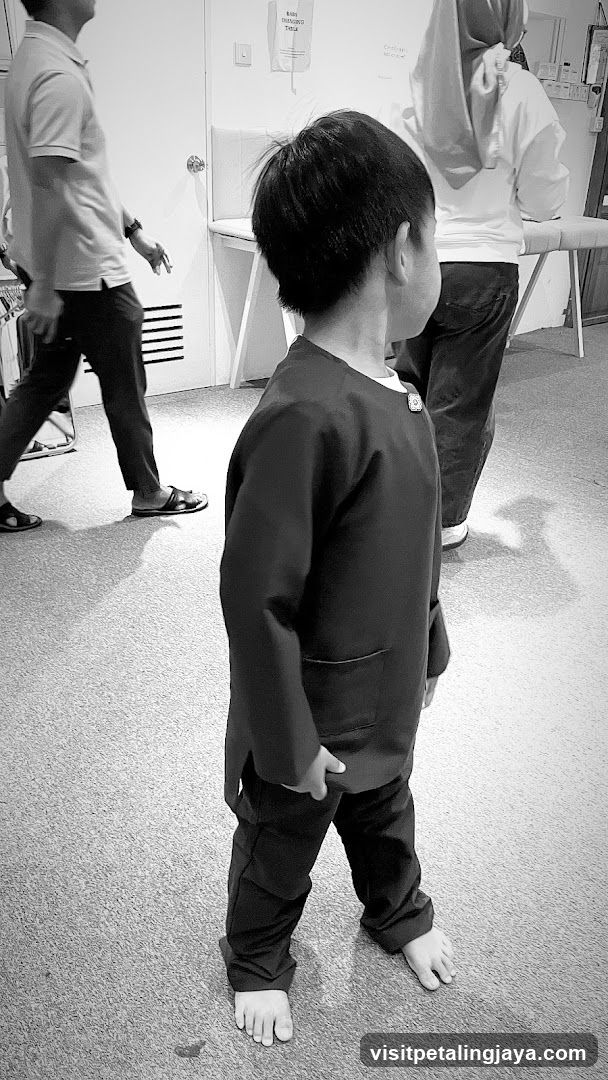 Child in traditional attire