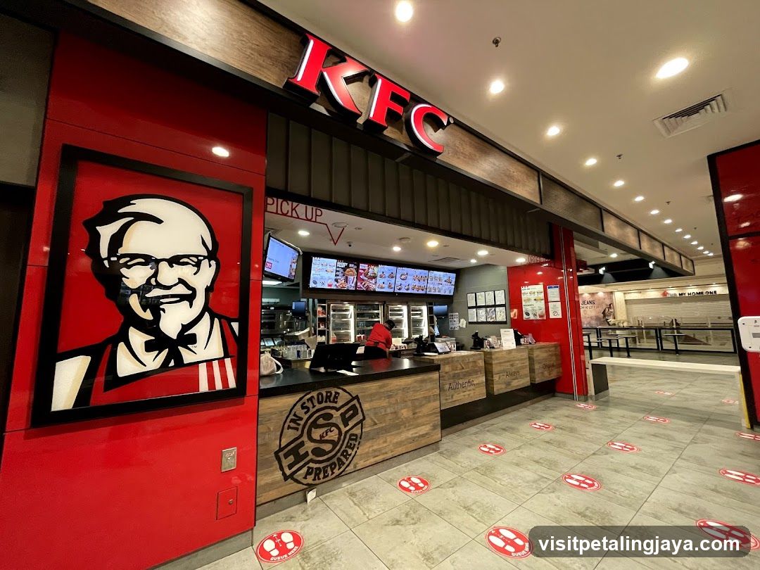 KFC Restaurant Interior