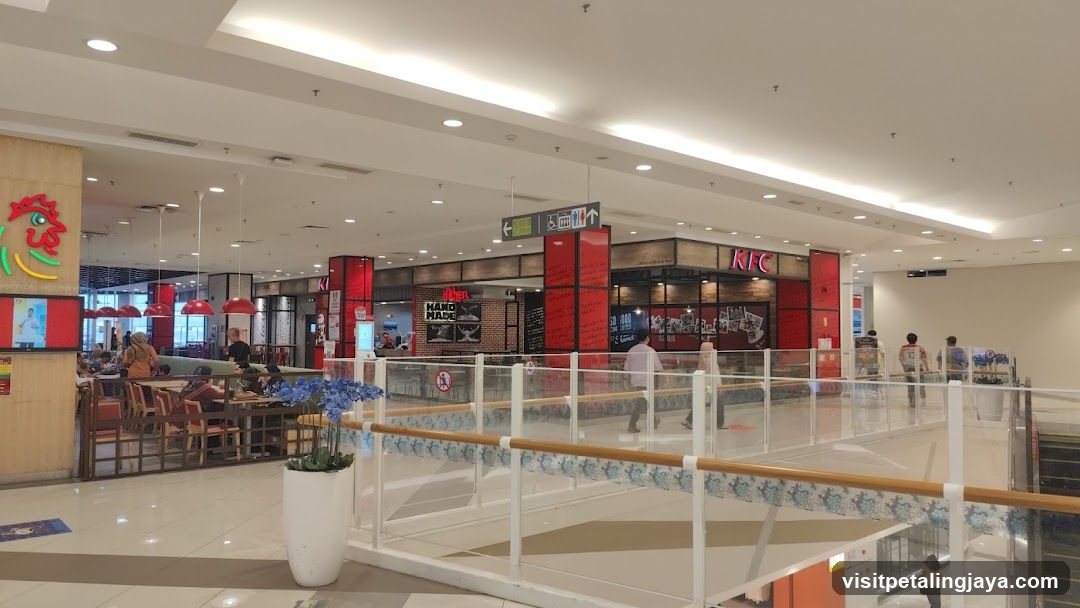 Food court with KFC and other eateries