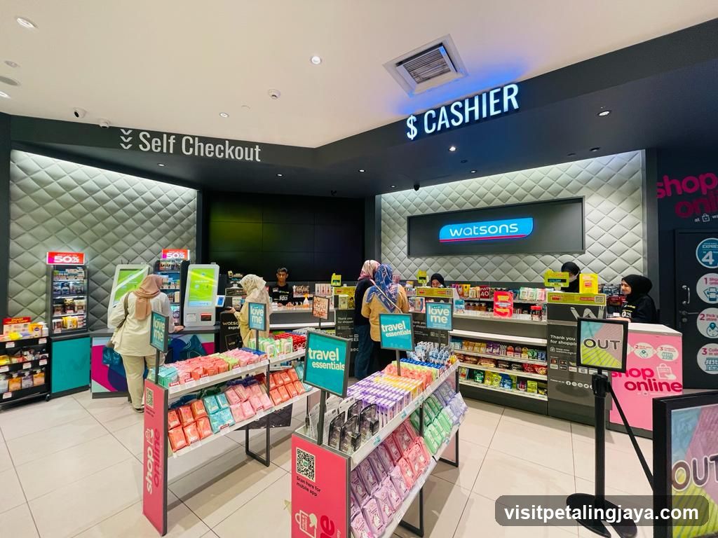 Watsons Store Interior