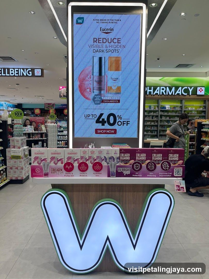 Watsons Pharmacy Display