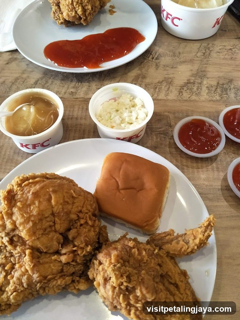 KFC Fried Chicken Meal