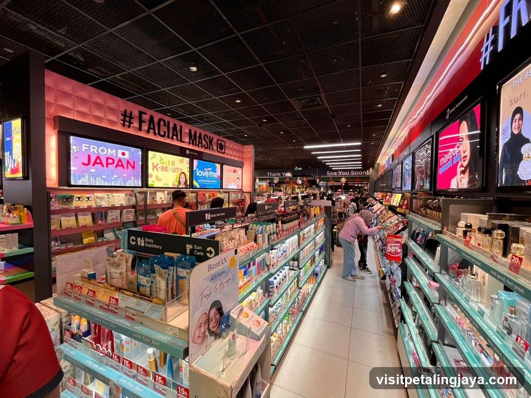 Cosmetics Store Aisle