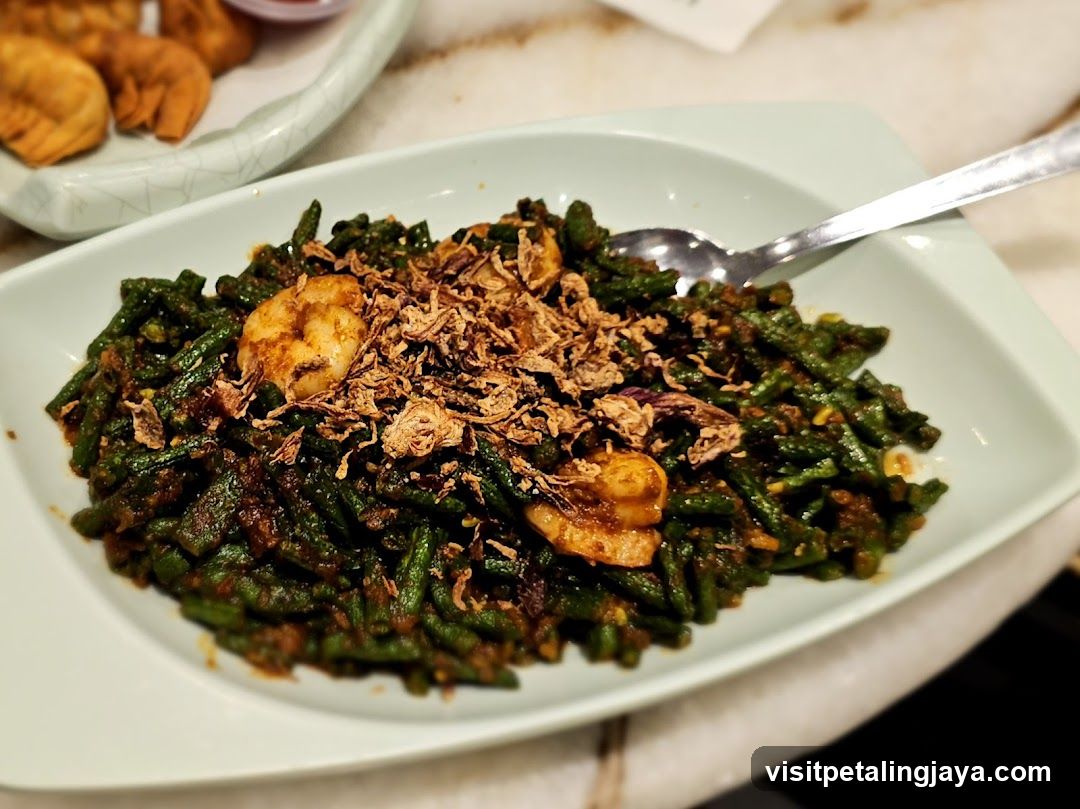Stir-fried Long Beans with Shrimp