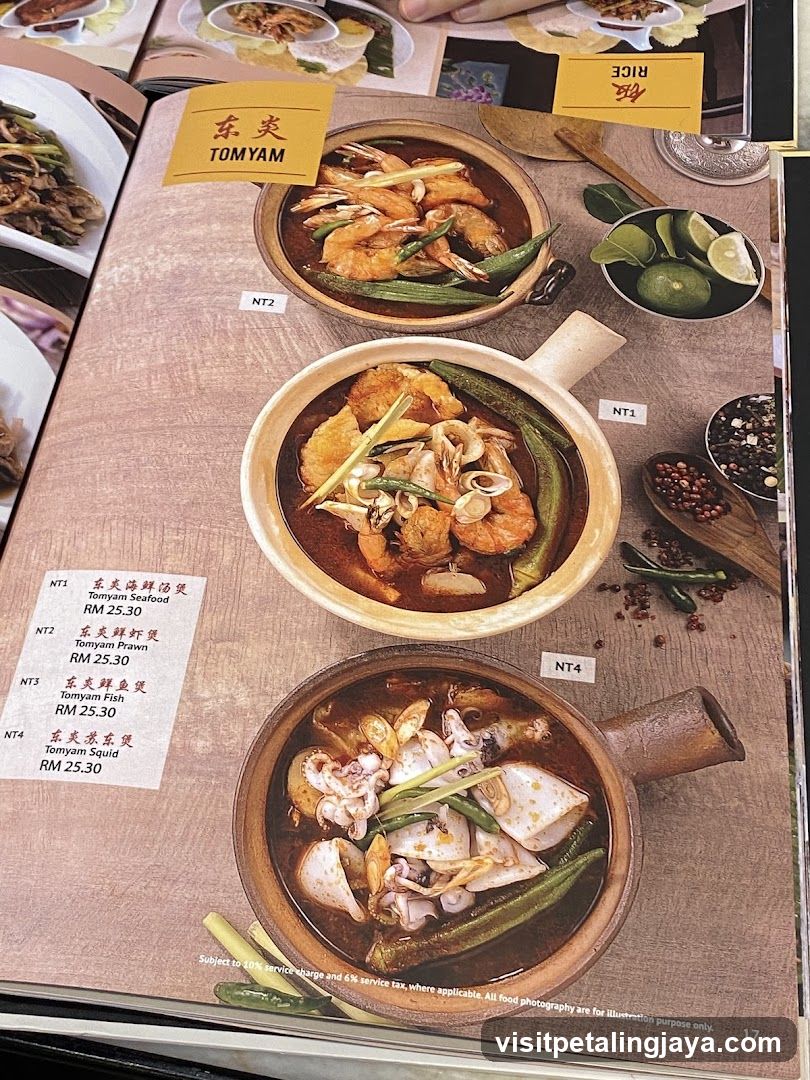 Tom Yam Dishes