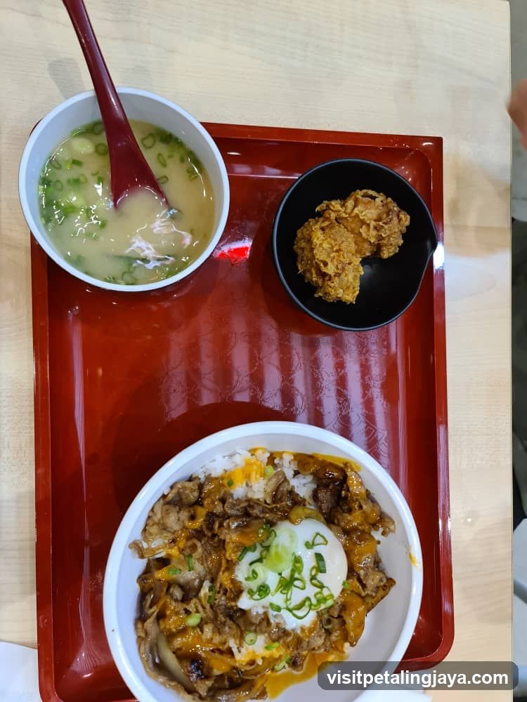 Beef Bowl Meal