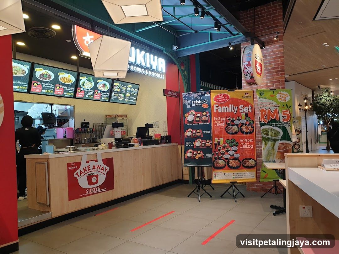 Sukiya Restaurant Counter