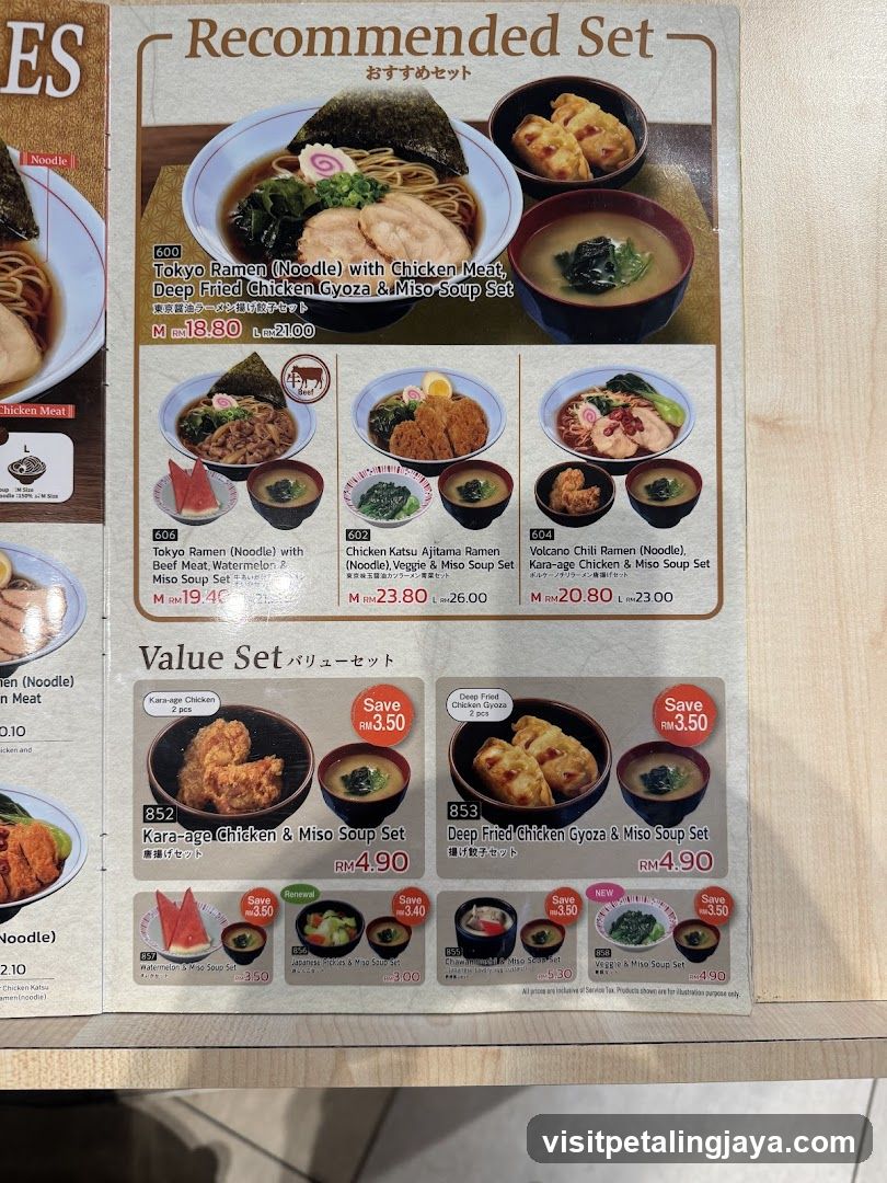 Recommended Set