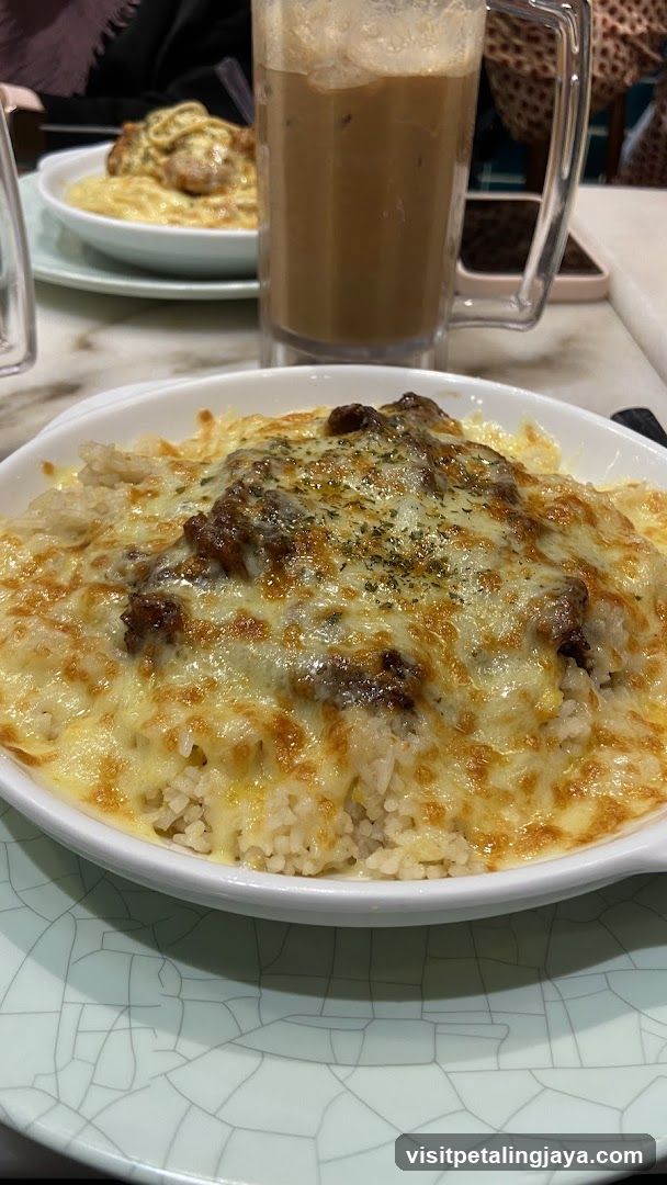 Cheesy Baked Rice