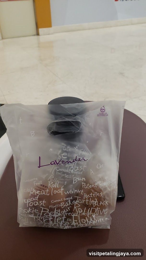 Bag with baked goods