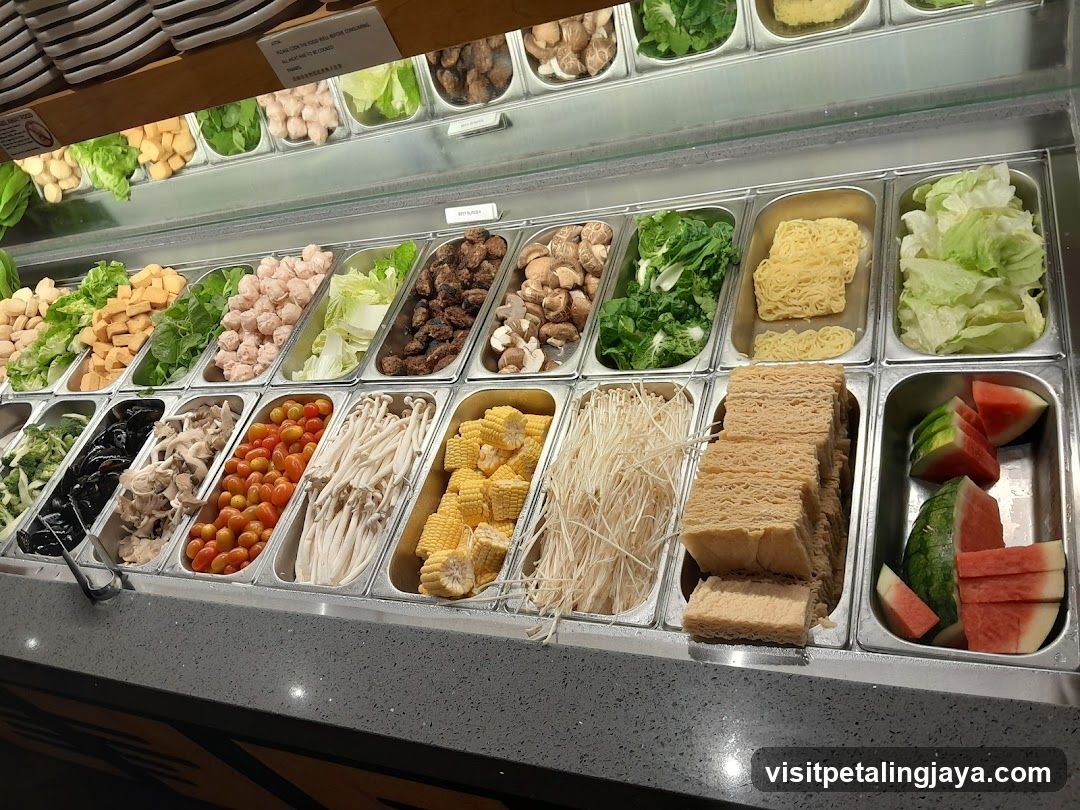 Hot Pot Ingredients Buffet