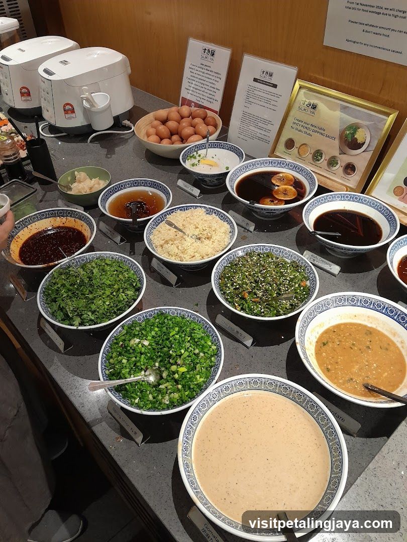Condiment Bar