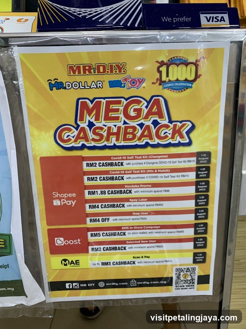 MR. D.I.Y. Mega Cashback Promotion