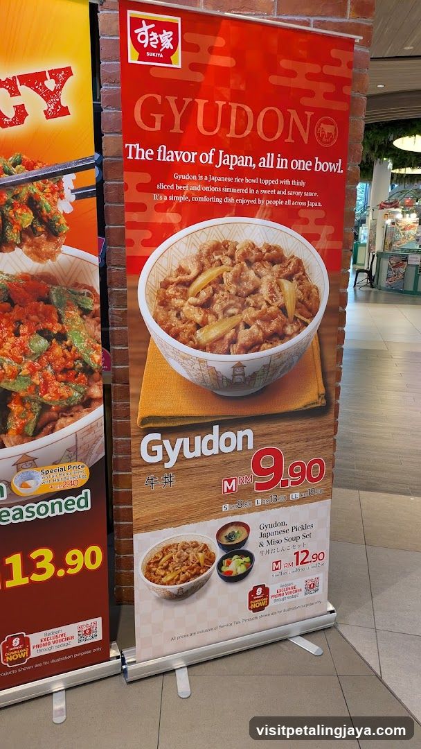 Sukiya Gyudon Promotion