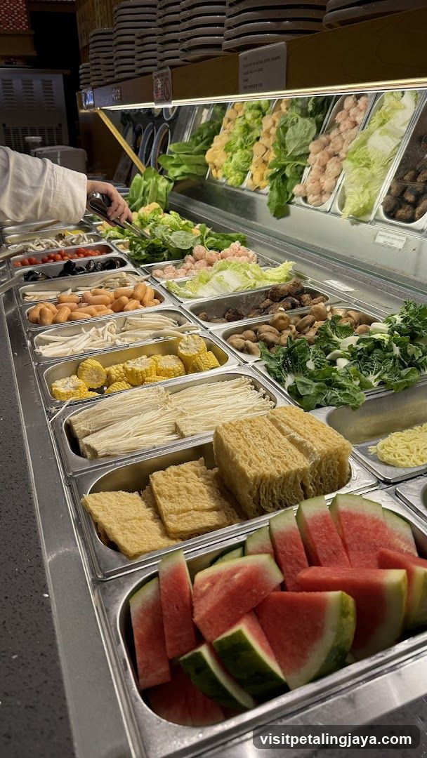 Buffet Food Display