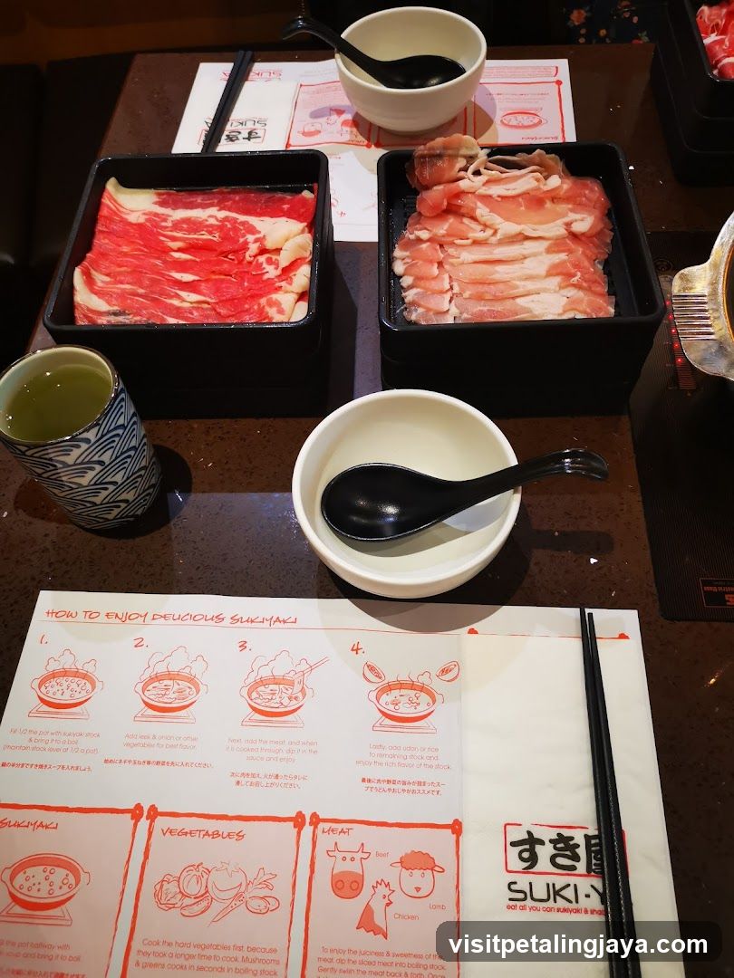 Sukiyaki Meal Preparation Guide