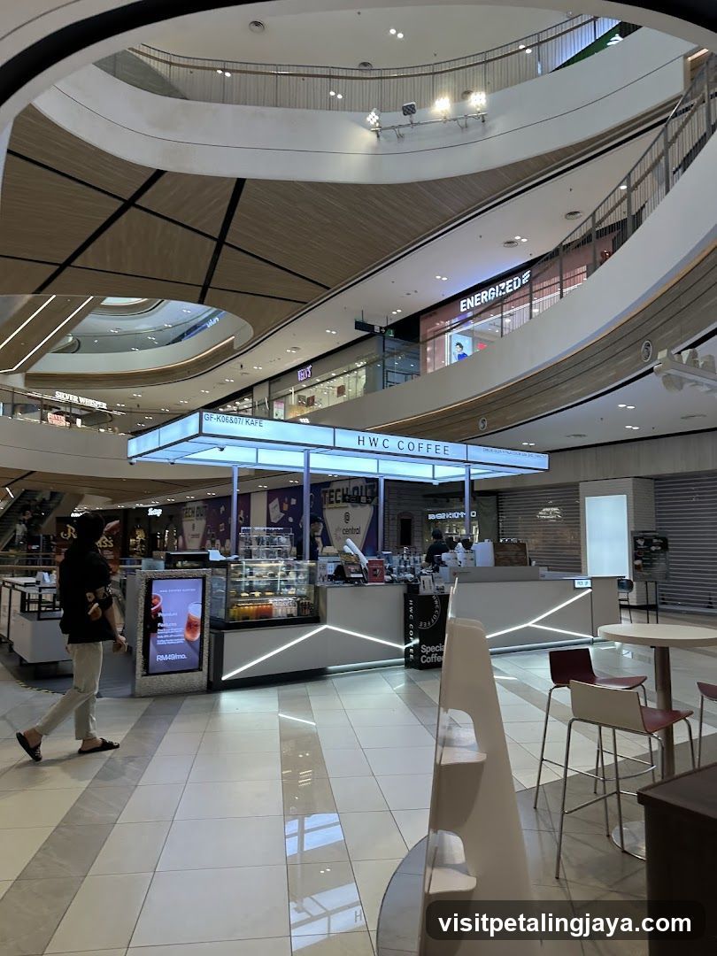 HWC Coffee Stall in a Mall