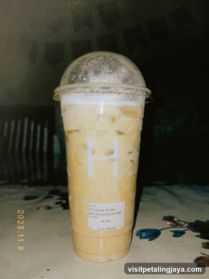 Iced Caramel Drink