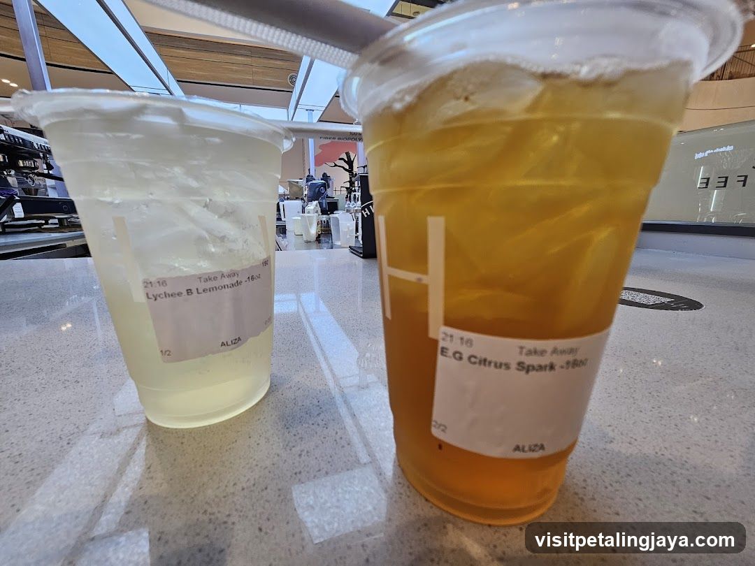 Two Take Away Drinks