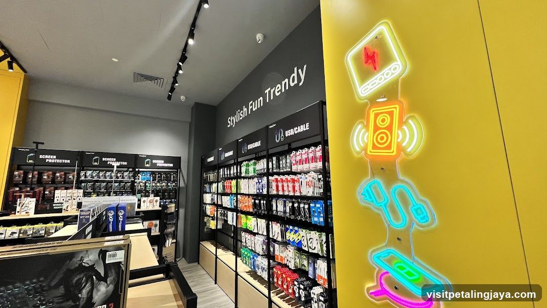 Store Interior with Accessories