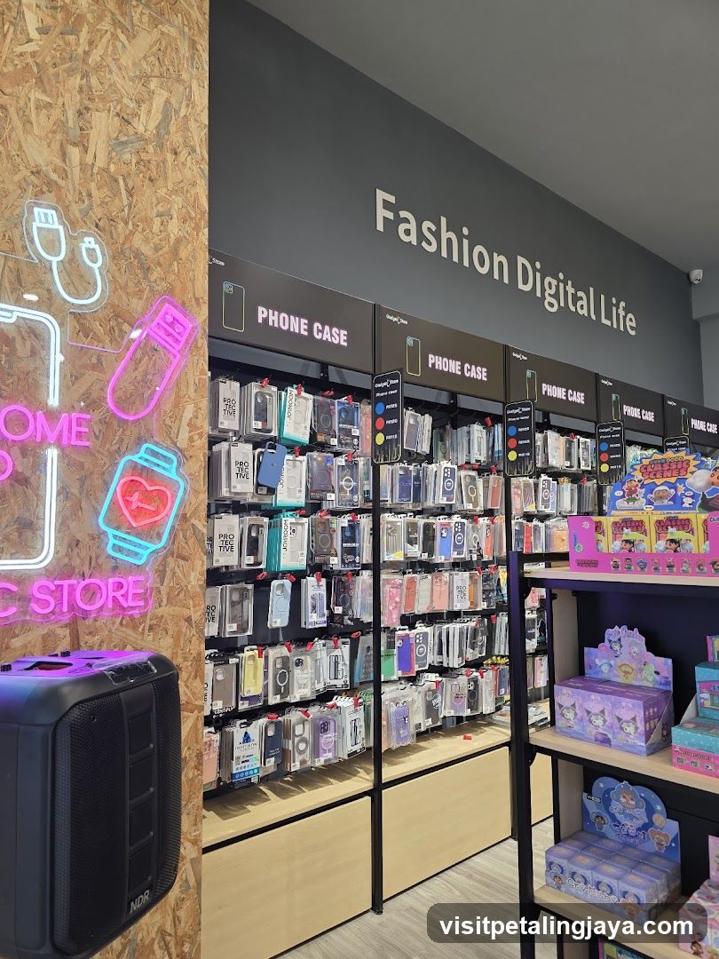 Phone Case Store Interior