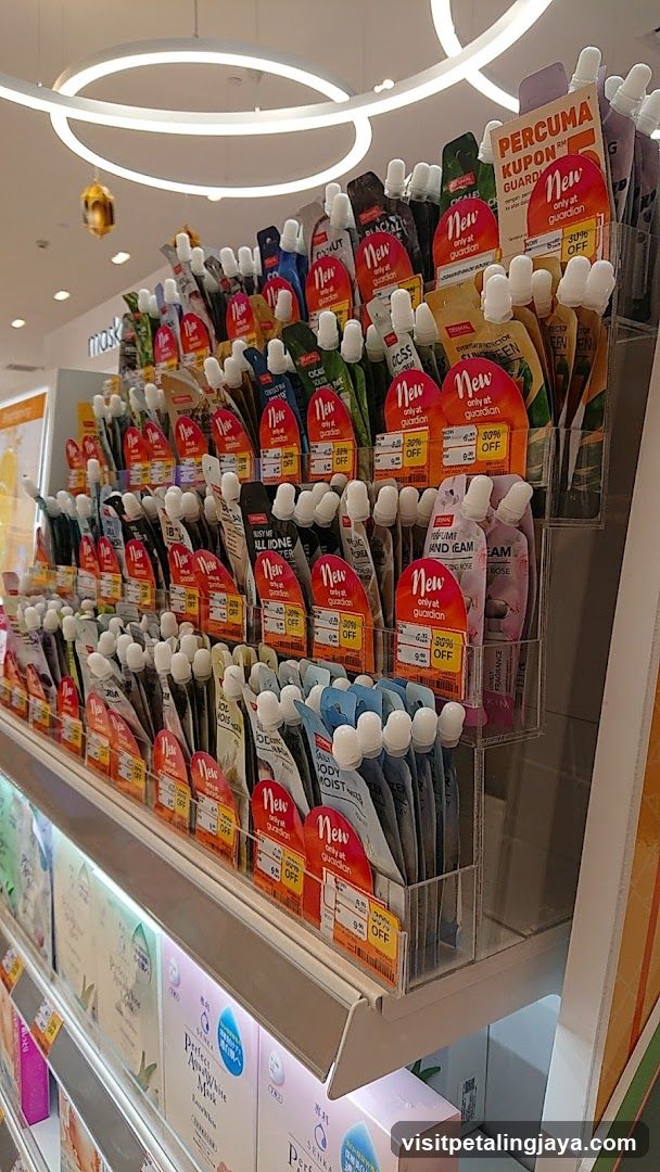 Skincare Product Display