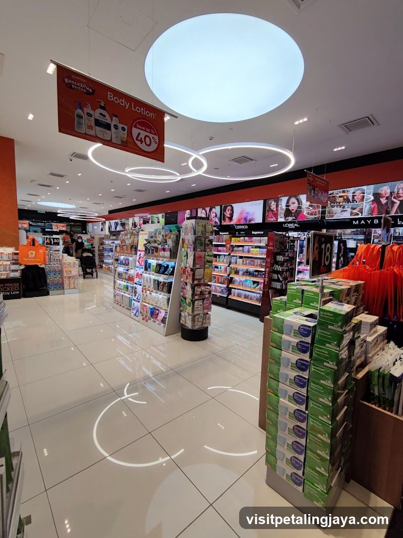 Cosmetics and Health Products Store Interior