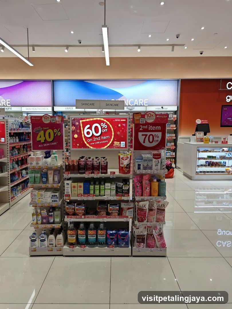 Skincare Products Display