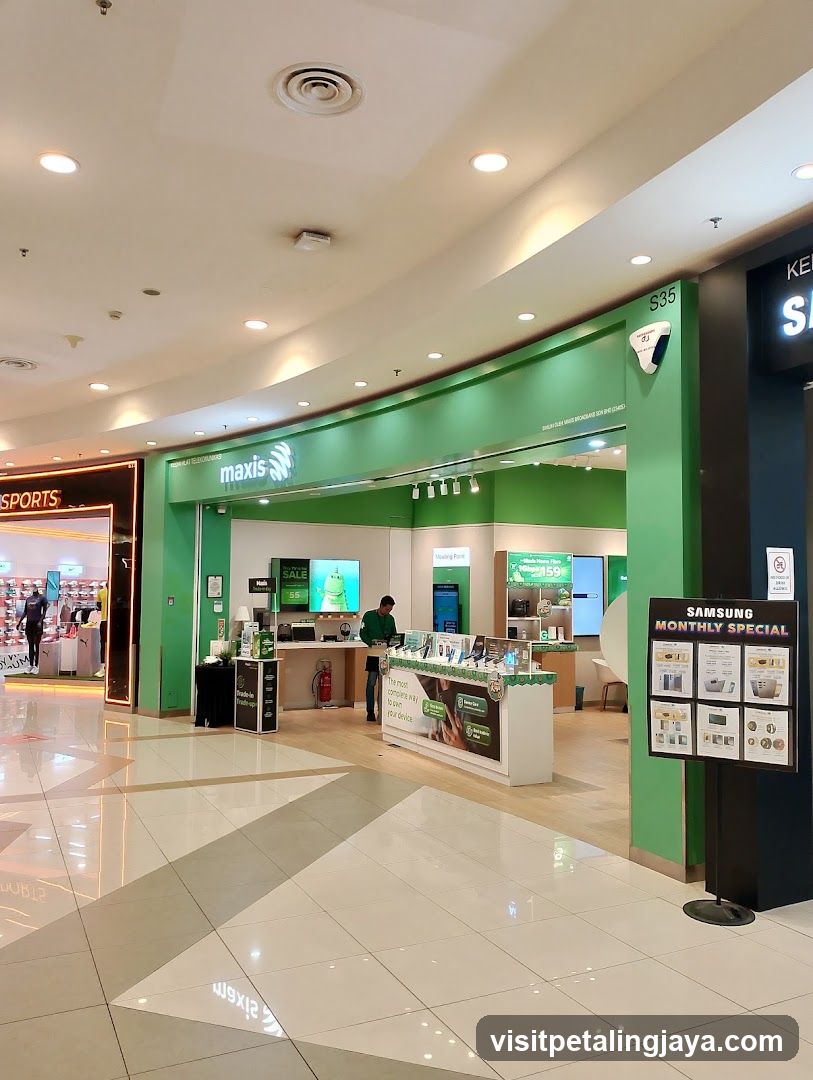 Maxis Centre Aeon Shah Alam