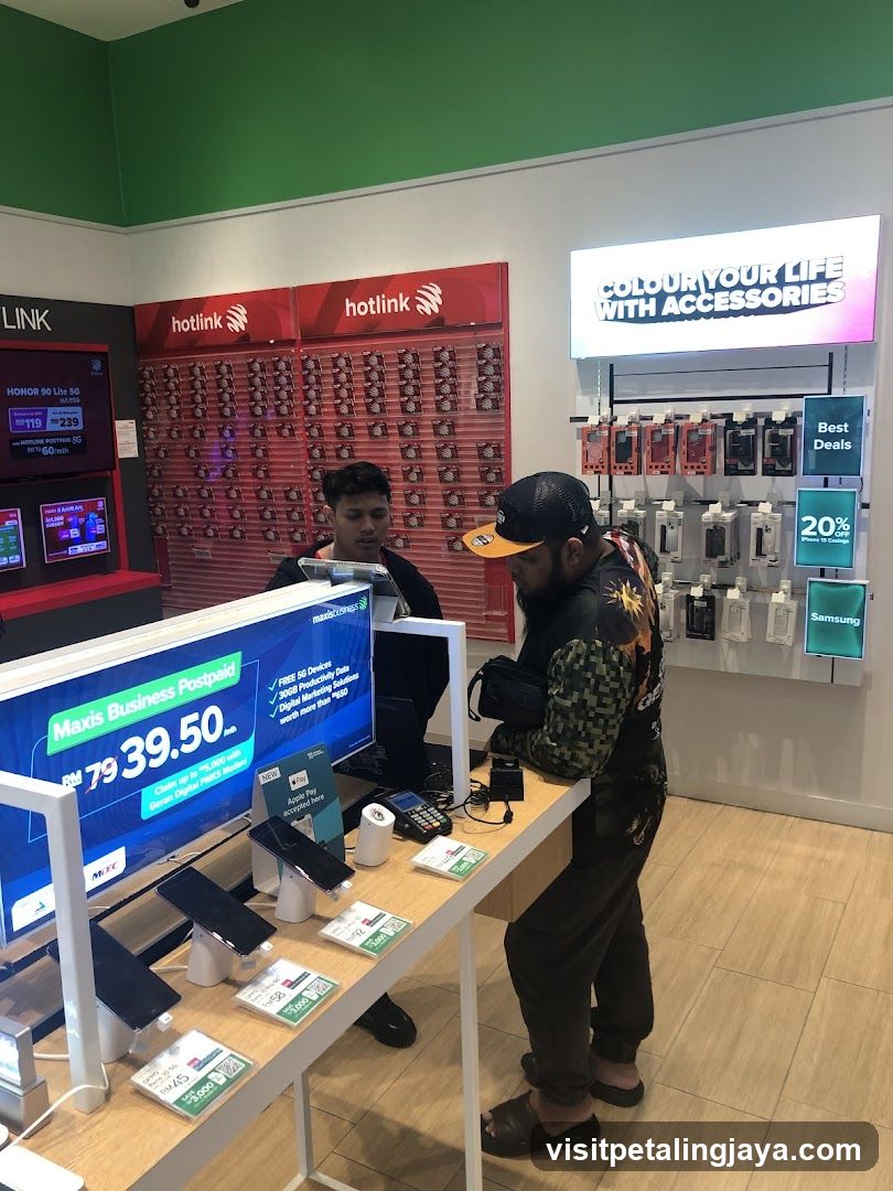 Mobile Phone Store Display