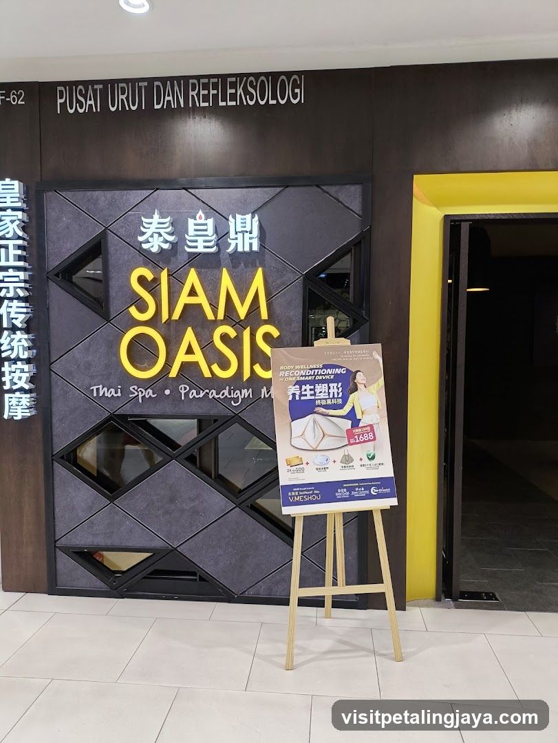 Siam Oasis Thai Spa Advertisement