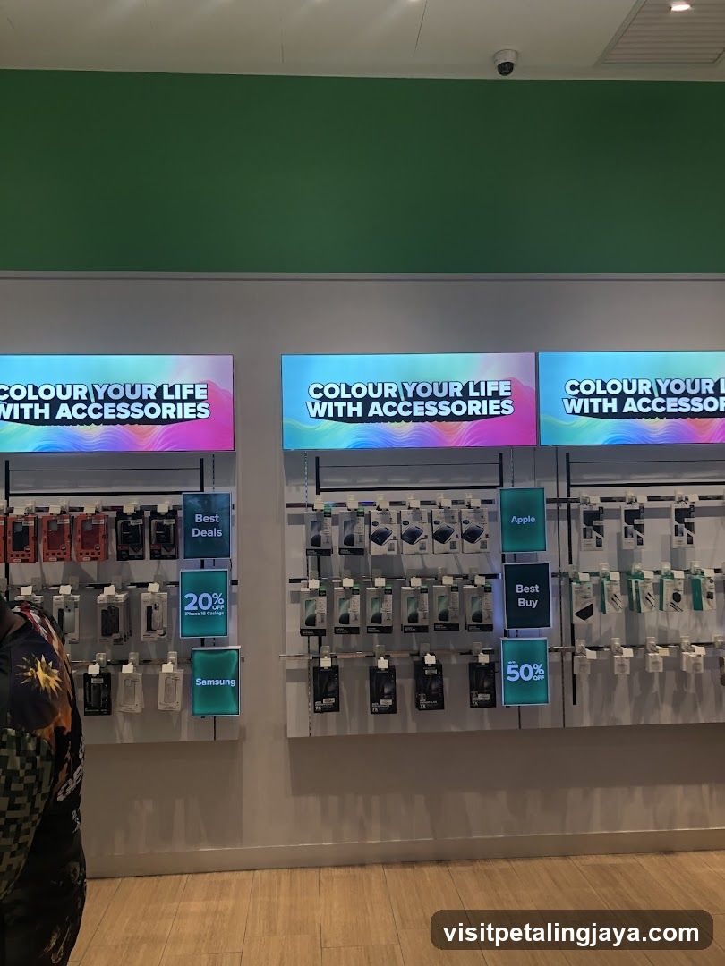 Phone Accessories Display