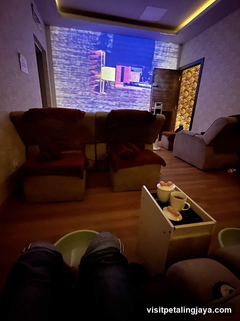 Relaxing Foot Massage Room