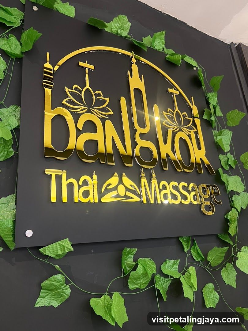 Bangkok Thai Massage Sign