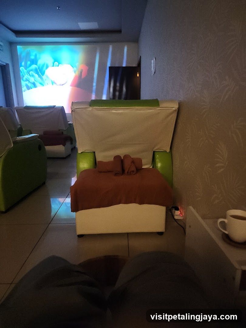 Massage Chairs with Projection