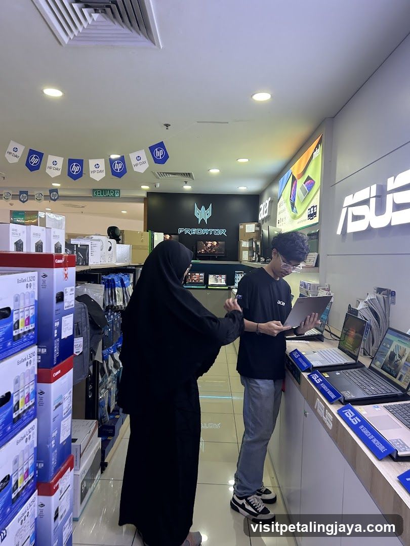 Electronics Store Display