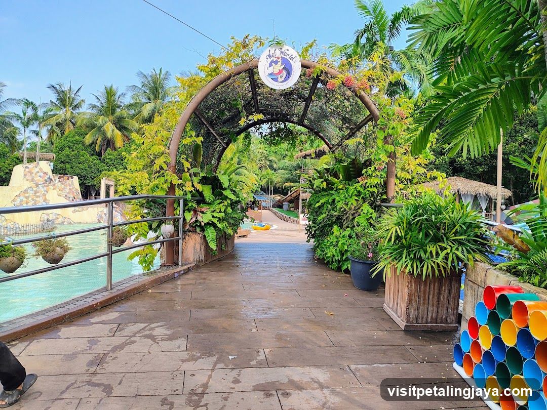 Water Park Entrance Archway