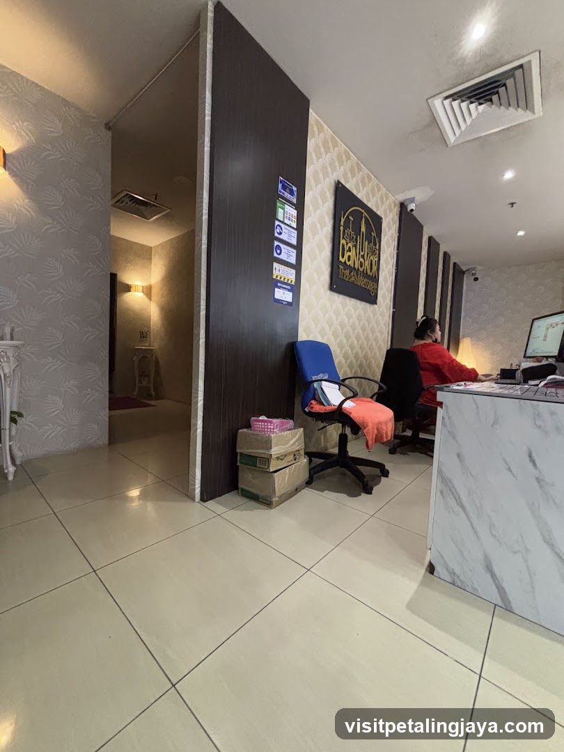 Massage Parlor Reception Area