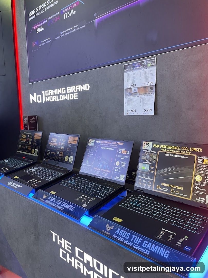 ASUS Gaming Laptops Display