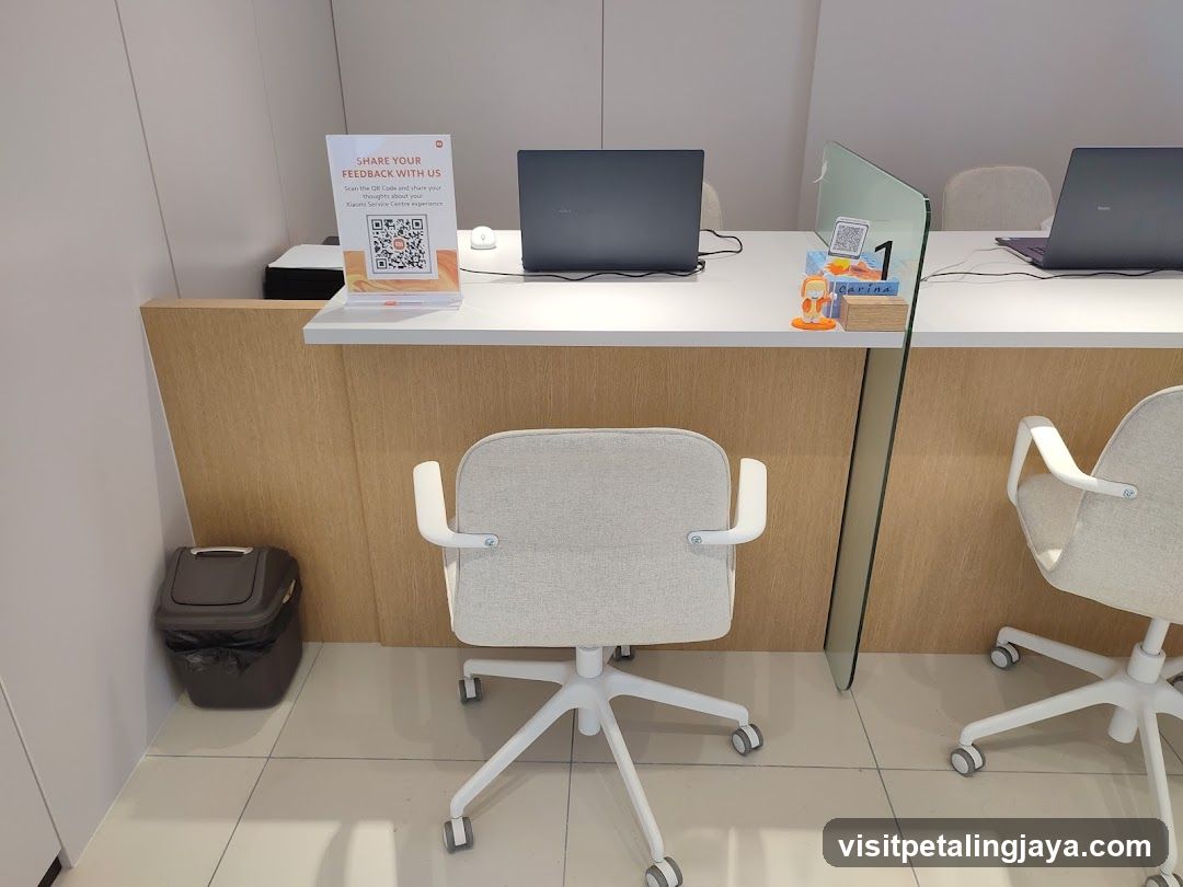 Service Center Counter