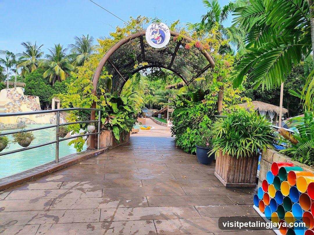 Water Park Entrance Archway