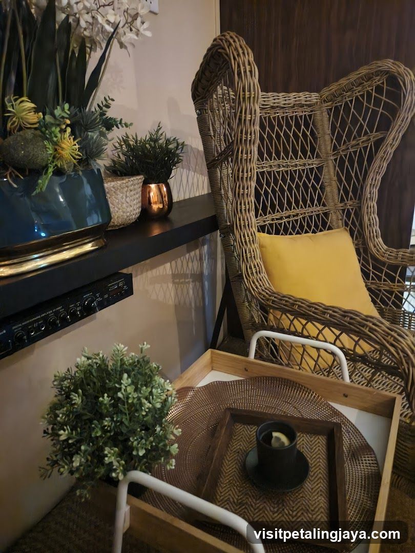 Cozy Seating Area with Tea