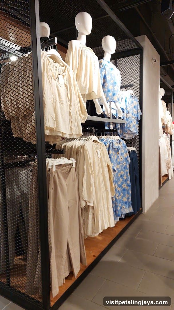 Clothing Display with Mannequins